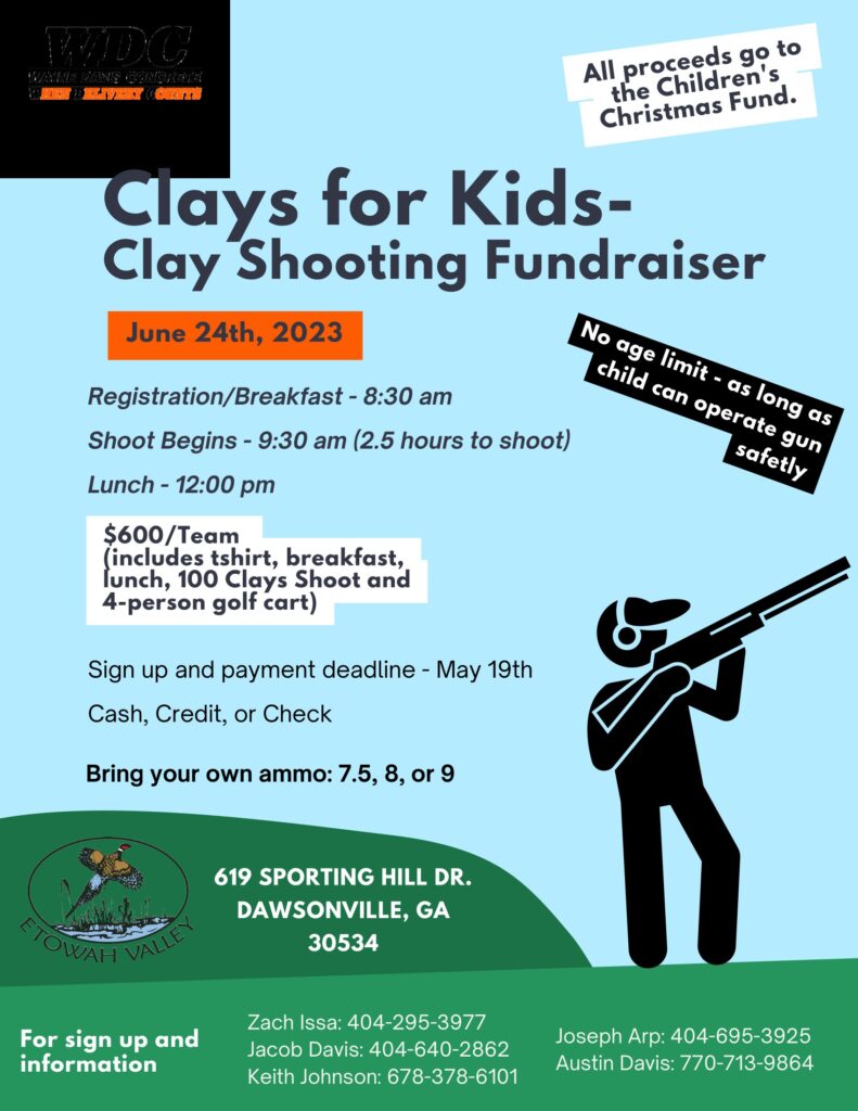 Clays for Kids Fundraiser - Etowah Valley Sporting Clays